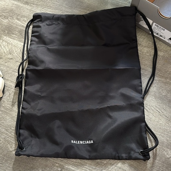 Balenciaga speed 2.0 lace up recycled knit sole black white black US 8 - Picture 9 of 16